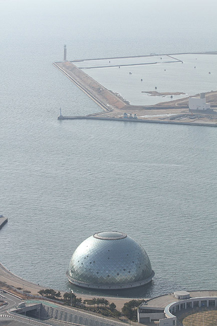 Осака, Вид с Sakishima Cosmo Tower (Osaka, A view from the Sakishima Cosmo Tower)