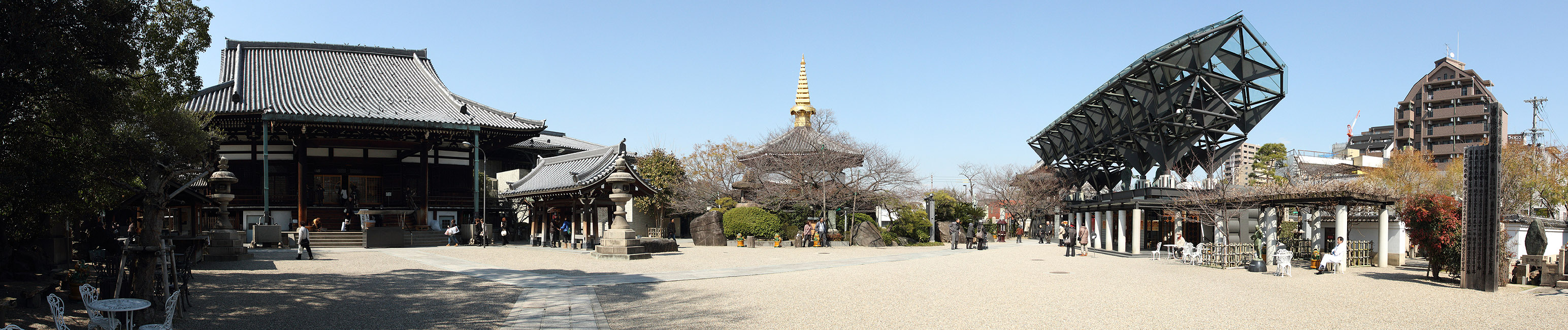 Осака, Храм Иссин-дзи (Osaka, Isshin-ji Temple)